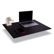 Mata na biurko i podkładka pod mysz Baltan Skóra naturalna XL BALT-DESK-001-02 - 70x50cm, rozmiar XL, Czarna