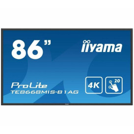 Monitor iiyama ProLite TE8668MIS-B1AG - 85,6"/3840x2160 (4K)/75Hz/IPS/8 ms/dotykowy/Czarny