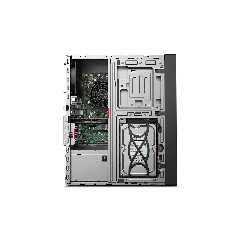 Stacja robocza Lenovo ThinkStation P330 Tower Gen 2 30CY002MPB - Tower/i7-9700/RAM 8GB/SSD 256GB/DVD/Windows 10 Pro/3 lata OS - zdjęcie