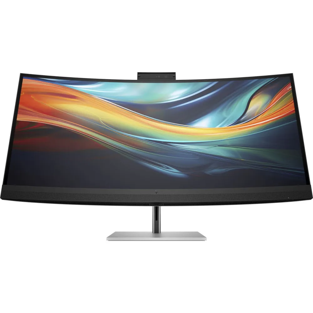 Monitor HP S7 Pro 740pm 8Y2R2AA, 39,7", 5120x2160 (UW5K), 60Hz, 21:9, zakrzywiony, IPS, 5 ms, pivot, kamera, Biały | Sklep ITnes