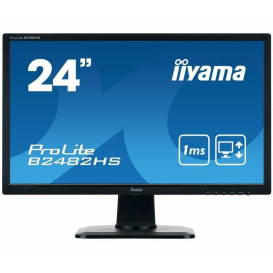 Monitor iiyama ProLite B2482HS-B1 - 24"/1920x1080 (Full HD)/75Hz/TN/1 ms/pivot/Czarny