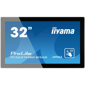 Monitor iiyama ProLite TF3237MC-B3AG TF3237MSC-B3AG - 31,5"/1920x1080 (Full HD)/63Hz/AMVA/8 ms/dotykowy/Czarny