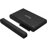 Obudowa na dysk Unitek M.2 NVMe 2,5"/3,5" SATA USB-C 3.2 Gen 2 S1222A - Czarna | Sklep ITnes.pl - IT for BUSINESS