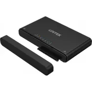 Obudowa na dysk Unitek M.2 NVMe 2,5"/3,5" SATA USB-C 3.2 Gen 2 S1222A - Czarna | Sklep ITnes.pl - IT for BUSINESS