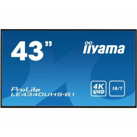 Monitor iiyama ProLite Non Touch LFD LE4340UHS-B1 - 42,5", 3840x2160 (4K), 60Hz, AMVA3, 8,5 ms, Czarny - zdjęcie 7