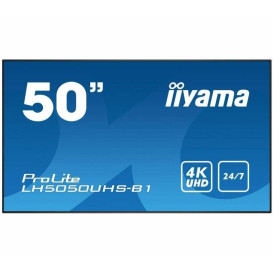 Monitor iiyama ProLite Non Touch LFD LH5050UHS-B1 - 50"/3840x2160 (4K)/60Hz/AMVA3/HDR/8 ms/pivot/Czarny