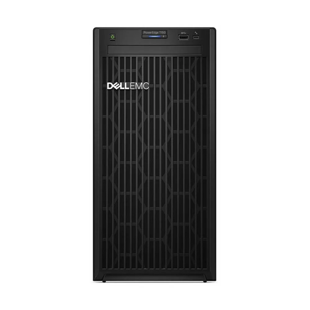 Serwer Dell PowerEdge T150 EMEA_PET150SPL2_634-BYLI, Tower, Intel Xeon E Xeon E-2314, 8GB, 1x(1x1TB), 2xLAN, 3OS NBD, Microsoft 