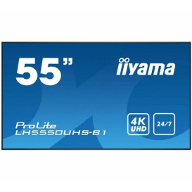 Monitor iiyama ProLite Non Touch LFD LH5550UHS-B1 - 55"/3840x2160 (4K)/60Hz/AMVA3/HDR/8 ms/pivot/Czarny