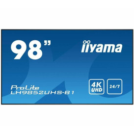 Monitor iiyama ProLite Non Touch LFD LH9852UHS-B1 - 98"/3840x2160 (4K)/60Hz/IPS/8 ms/pivot/Czarny