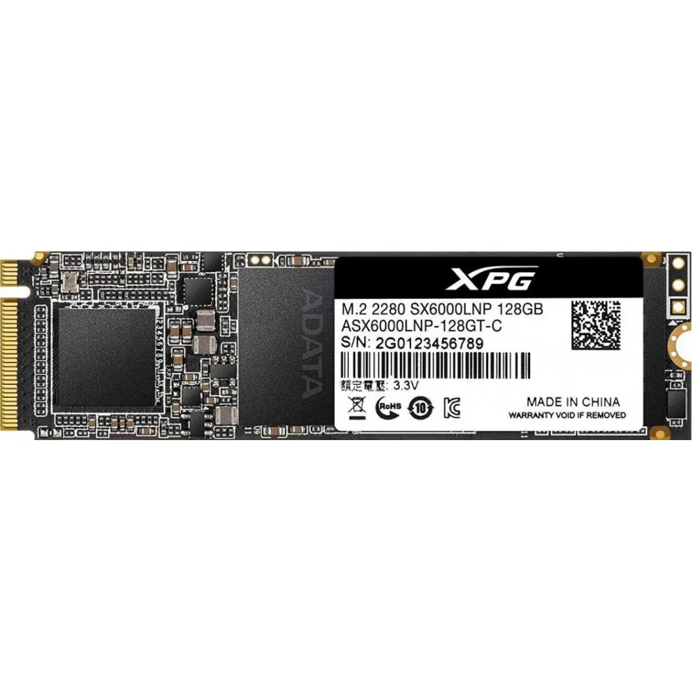 Dysk SSD 128GB ADATA XPG SX6000 Lite ASX6000LNP-128GT-C, 2280, PCIe 3.0 x4, NVMe, 1800-600MBps | Sklep ITnes.pl, IT for BUSINESS