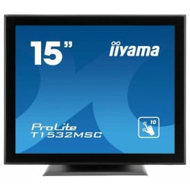 Monitor iiyama ProLite TouchScreen T1532MSC-B5AG - 15"/1024x768 (XGA)/75Hz/4:3/TN/8 ms/dotykowy/Czarny