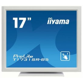 Monitor iiyama ProLite T1731SR-W5 - 17"/1280x1024 (SXGA)/75Hz/5:4/TN/5 ms/dotykowy/Biały