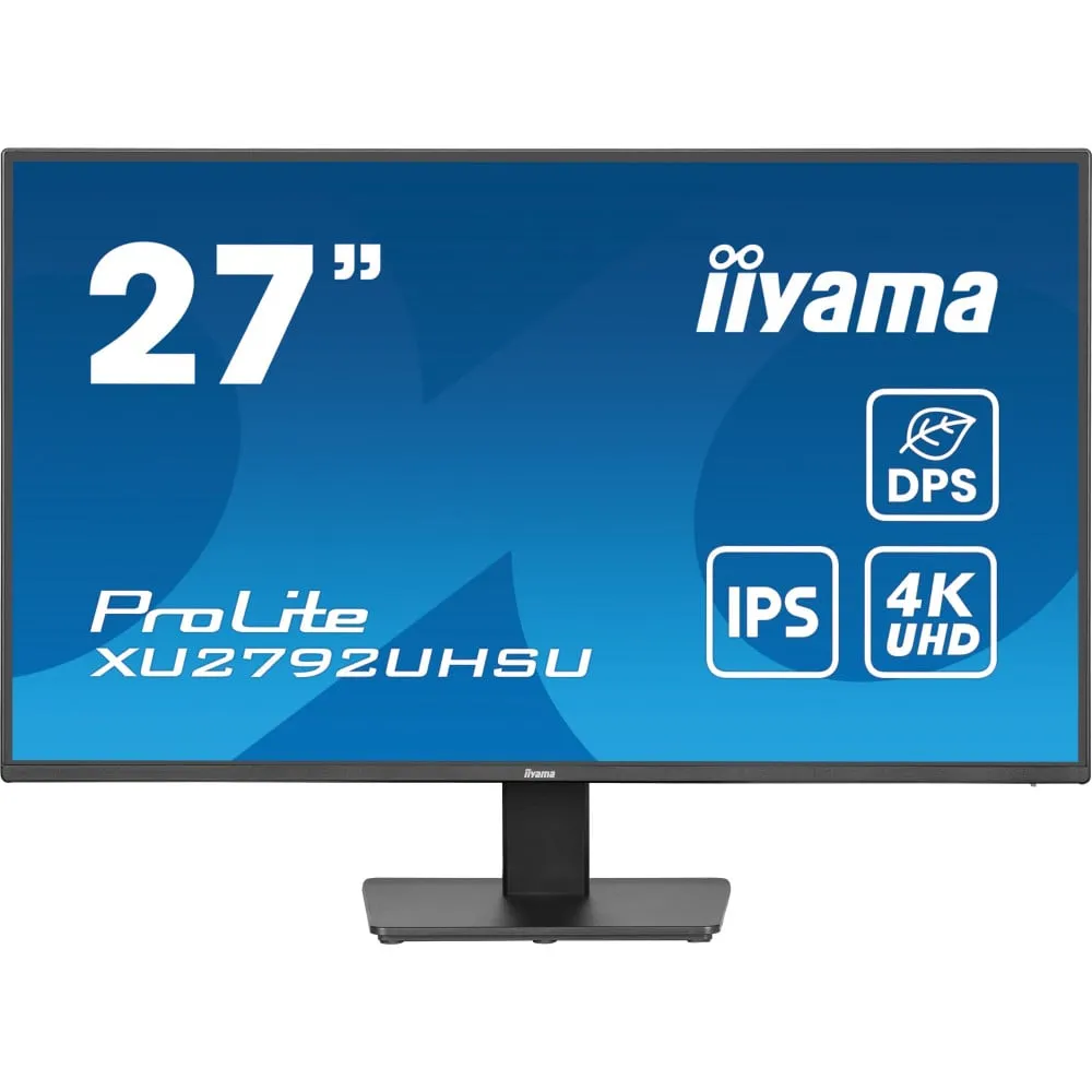 Monitor iiyama ProLite XU2792UHSU-B6, 27", 3840x2160 (4K), 60Hz, IPS, 4 ms, USB-C, Czarny | Sklep ITnes.pl, IT for BUSINESS
