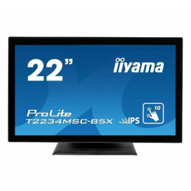 Monitor iiyama ProLite T2234MSC-B5X - 21,5"/1920x1080 (Full HD)/76Hz/IPS/8 ms/dotykowy/Czarny