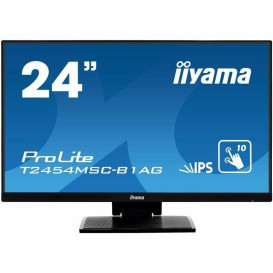 Monitor iiyama ProLite Touch Entry T2454MSC-B1AG - 23,8", 1920x1080 (Full HD), 60Hz, IPS, 4 ms, dotykowy, Czarny - zdjęcie 6