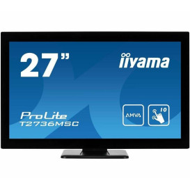 Monitor iiyama ProLite Touch Entry T2736MSC-B1 - 27"/1920x1080 (Full HD)/60Hz/AMVA/4 ms/dotykowy/Czarny