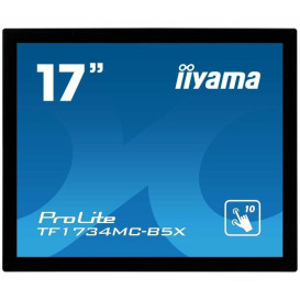 Monitor iiyama ProLite TF1734MC-B5X - 17"/1280x1024 (SXGA)/75Hz/5:4/TN/5 ms/dotykowy/Czarny
