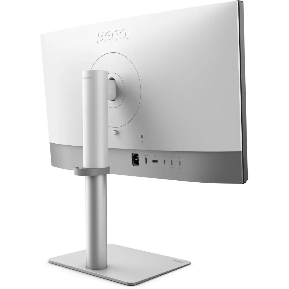 Monitor Benq PD2703S 9H.LN7LA.TBE - 27"/5120x2880 (5K)/60Hz/IPS/HDR/5 ms/pivot/Srebrno-biaĺy