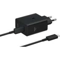 Ładowarka sieciowa Samsung 2x USB-C 45W EP-T5020 EP-T5020XBEGEU - Czarna