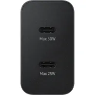 Ładowarka sieciowa Samsung 2x USB-C 45W EP-T5020 EP-T5020XBEGEU - Czarna