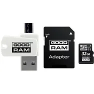 Karta GoodRAM All in One MicroSDHC 16 GB Class 10 UHS-I/U1 M1A4-0160R12 - Czarna, Biała | Sklep ITnes.pl - IT for BUSINESS