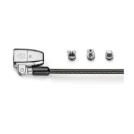 Linka zabezpieczająca Kensington ClickSave 2.0 K68102EU - 3 w 1, Otwierana kluczem, Czarna