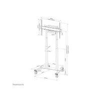 Stojak podłogowy do monitorów Neomounts by Newstar 55-100" FL55-875WH1 - Biały