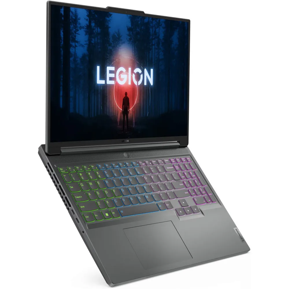Zdjęcie produktu Laptop Lenovo Legion Slim 5 16APH8 82Y9FDNJOPB - Ryzen 5 7640HS/16" WQXGA IPS HDR/RAM 16GB/1TB + 2TB/GF RTX 4060/Szary/Win 11 Home