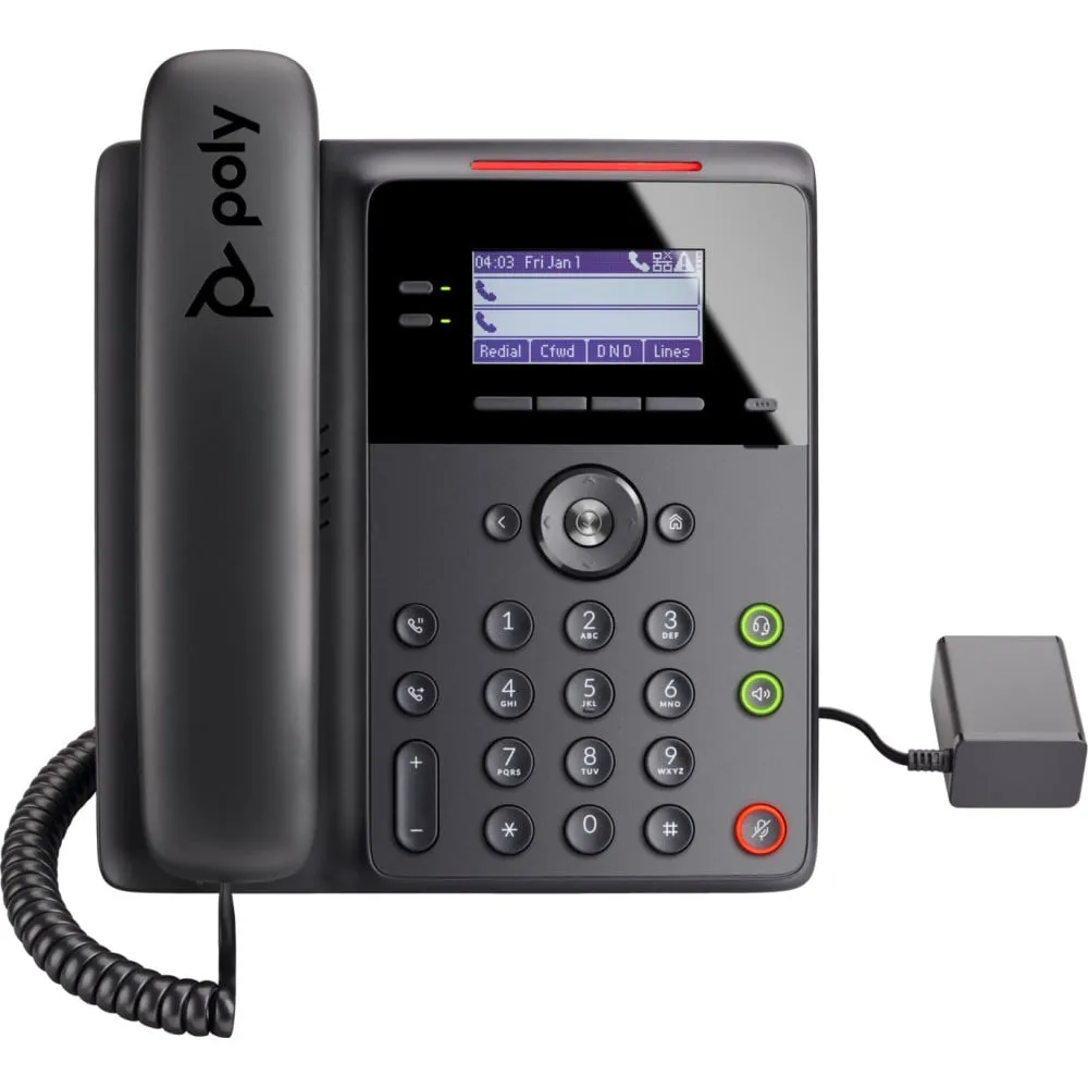 Telefon IP Poly Edge B10 IP Phone with Power Supply 84C19AA Telefon IP Poly Edge B10 IP Phone with Power Supply 84C19AA