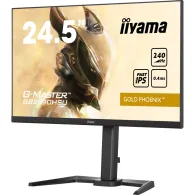 Monitor iiyama G-MASTERGB2590HSU-B5, 24,5", 1920x1080 (FHD), 240Hz, Fast IPS, FreeSync, HDR, 0,400 ms, pivot, Czarny | Sklep ITn