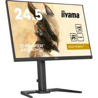 Monitor iiyama G-MASTERGB2590HSU-B5, 24,5", 1920x1080 (FHD), 240Hz, Fast IPS, FreeSync, HDR, 0,400 ms, pivot, Czarny | Sklep ITn