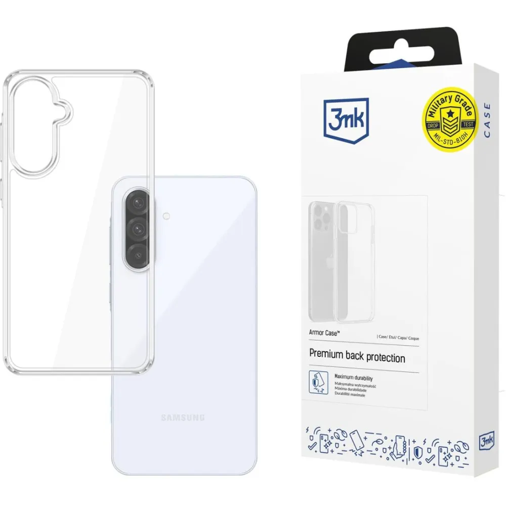 Etui na smartfon 3mk Armor Case do Galaxy A36/A56 5903108621809, Przezroczyste | Sklep ITnes.pl, IT for BUSINESS