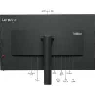 Monitor Lenovo ThinkVision T32p-30 63D2GAT1EU, 31,5", 3840x2160 (4K), 60Hz, IPS, 4 ms, pivot, USB-C, Czarny | Sklep ITnes.pl, IT