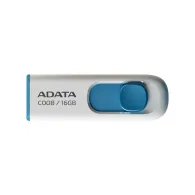 Pendrive ADATA C008 16GB USB 2.0 AC008-16G-RWE - Biały, Niebieski