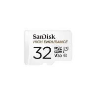 Karta pamięci SanDisk High Endurance microSDHC 32GB V30 + adapter SDSQQNR-032G-GN6IA - Biała | Sklep ITnes.pl - IT for BUSINESS