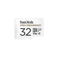 Karta pamięci SanDisk High Endurance microSDHC 32GB V30 + adapter SDSQQNR-032G-GN6IA - Biała | Sklep ITnes.pl - IT for BUSINESS