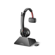 Zestaw słuchawkowy Poly Savi 8210 UC 209213-02 - Czarny