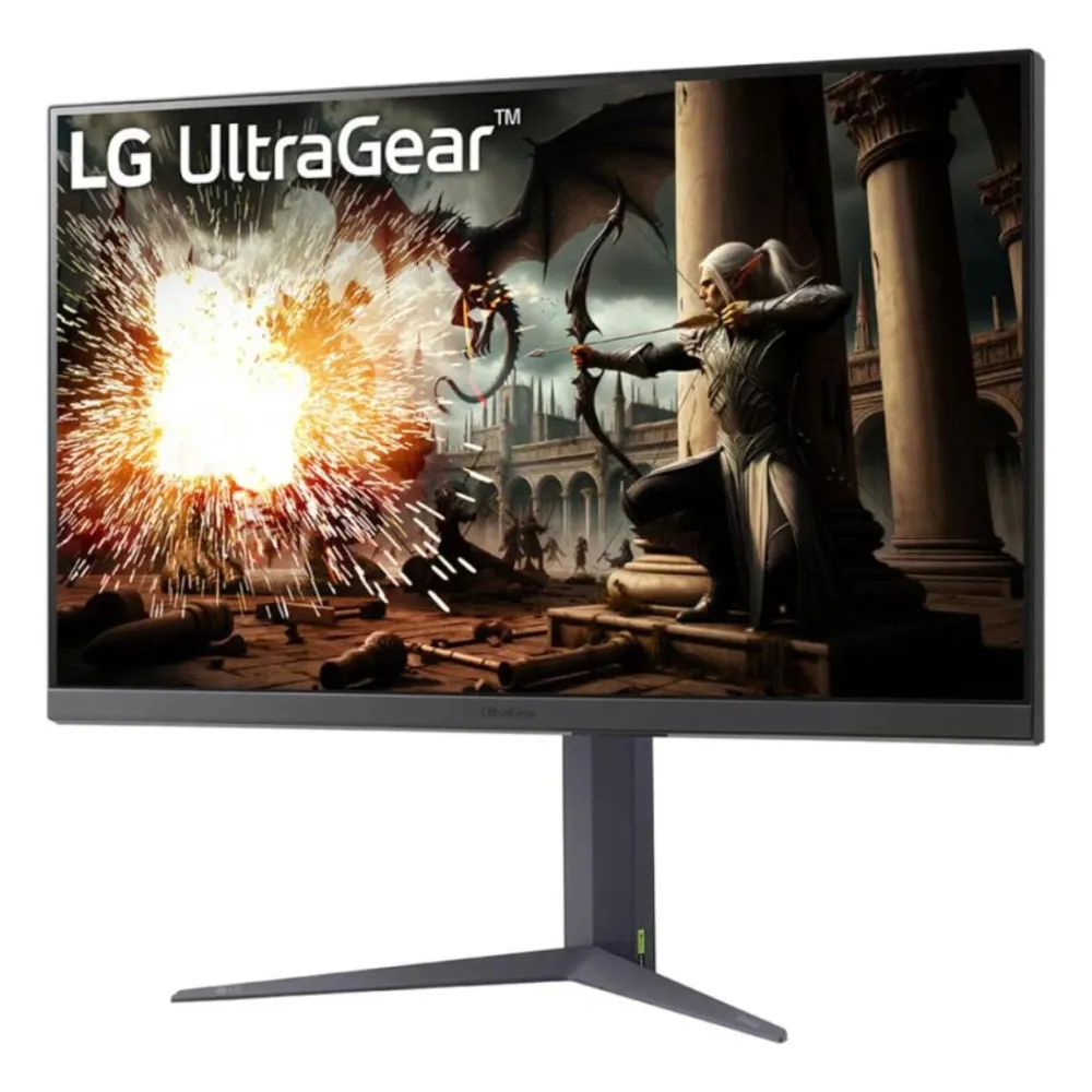 Monitor LG UltraGear 32GS75Q-B 32GS75Q-B.AEU - 32"/2560x1440 (QHD)/180Hz/IPS/FreeSync/HDR/1 ms/pivot/Czarny - zdjęcie