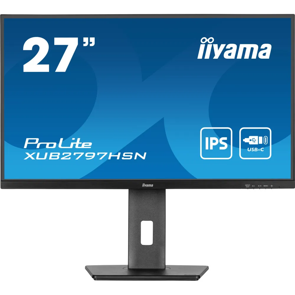 Monitor iiyama ProLite XUB2797HSN-B1, 27", 1920x1080 (FHD), 100Hz, IPS, 1 ms, pivot, Czarny | Sklep ITnes.pl, IT for BUSINESS