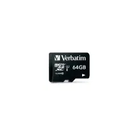 Karta pamięci Verbatim Premium MicroSDXC 64GB + adapter 44084, Class 10 UHS-I|U1, Czarna | Sklep ITnes.pl, IT for BUSINESS