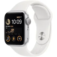 Smartwatch Apple Watch SE 40mm GPS aluminium w kolorze srebrnym z paskiem sportowym w kolorze białym - MNJV3WB/A | Sklep ITnes.p