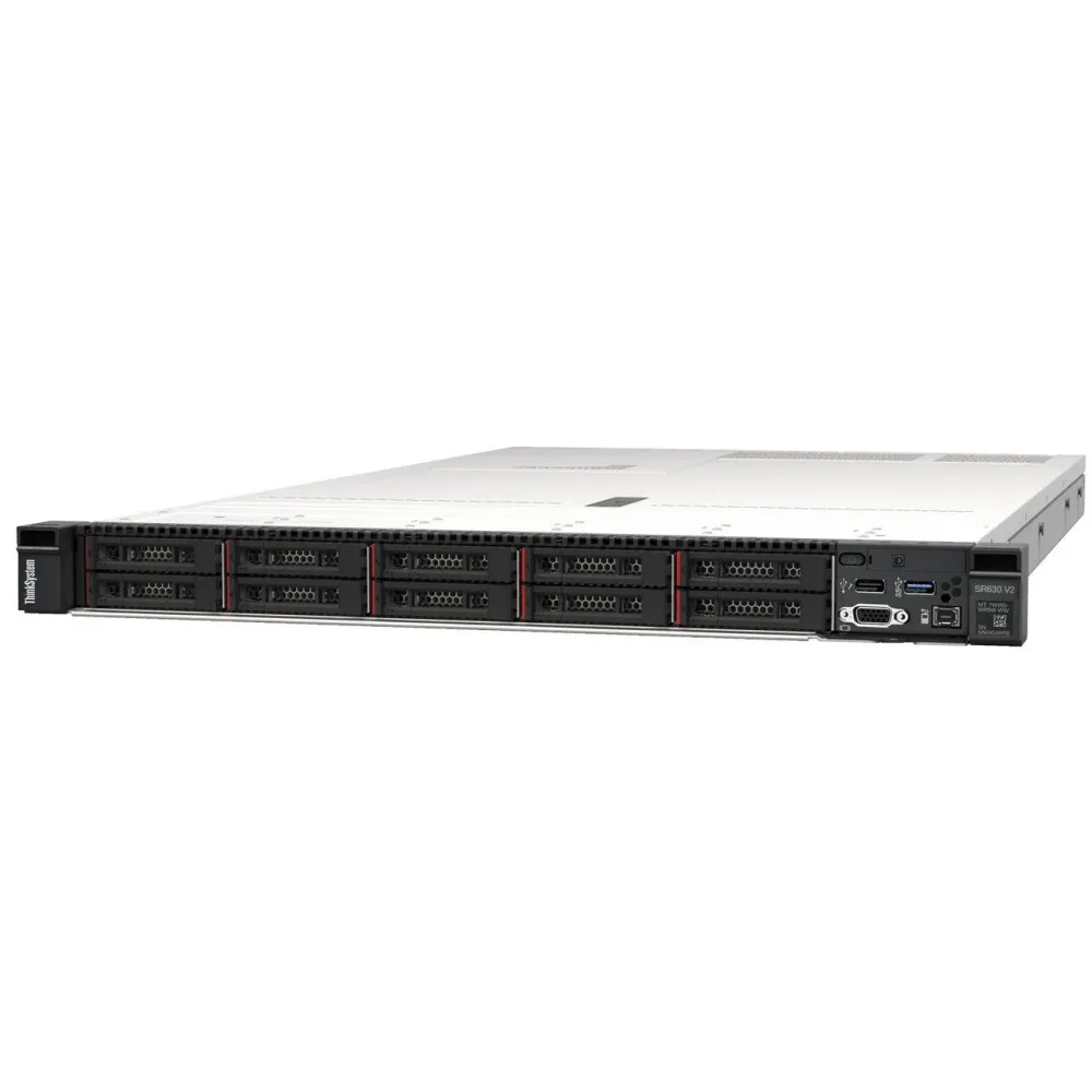Serwer Lenovo ThinkSystem SR630 7Z71A089EA, Rack (1U), Intel Xeon Scalable 4310, 32GB, 1xLAN, 3 lata On-Site | Sklep ITnes.pl, I