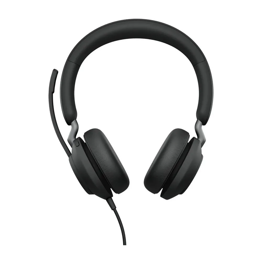 Słuchawki nauszne Jabra Evolve2 40 USB-C MS Stereo - Czarne - 24089-999-899 | Sklep ITnes.pl - IT for BUSINESS