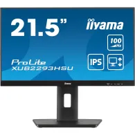 Monitor iiyama ProLite XUB2293HSU-B7, 21,5", 1920x1080 (FHD), 100Hz, IPS, 1 ms, pivot, Czarny | Sklep ITnes.pl, IT for BUSINESS