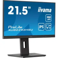 Monitor iiyama ProLite XUB2293HSU-B7, 21,5", 1920x1080 (FHD), 100Hz, IPS, 1 ms, pivot, Czarny | Sklep ITnes.pl, IT for BUSINESS