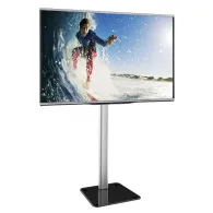 Stojak podłogowy na monitor Techly LCD/LED/Plazma 32-70" 028863 - 50 kg/Czarny/Szary | Sklep ITnes.pl - IT for BUSINESS