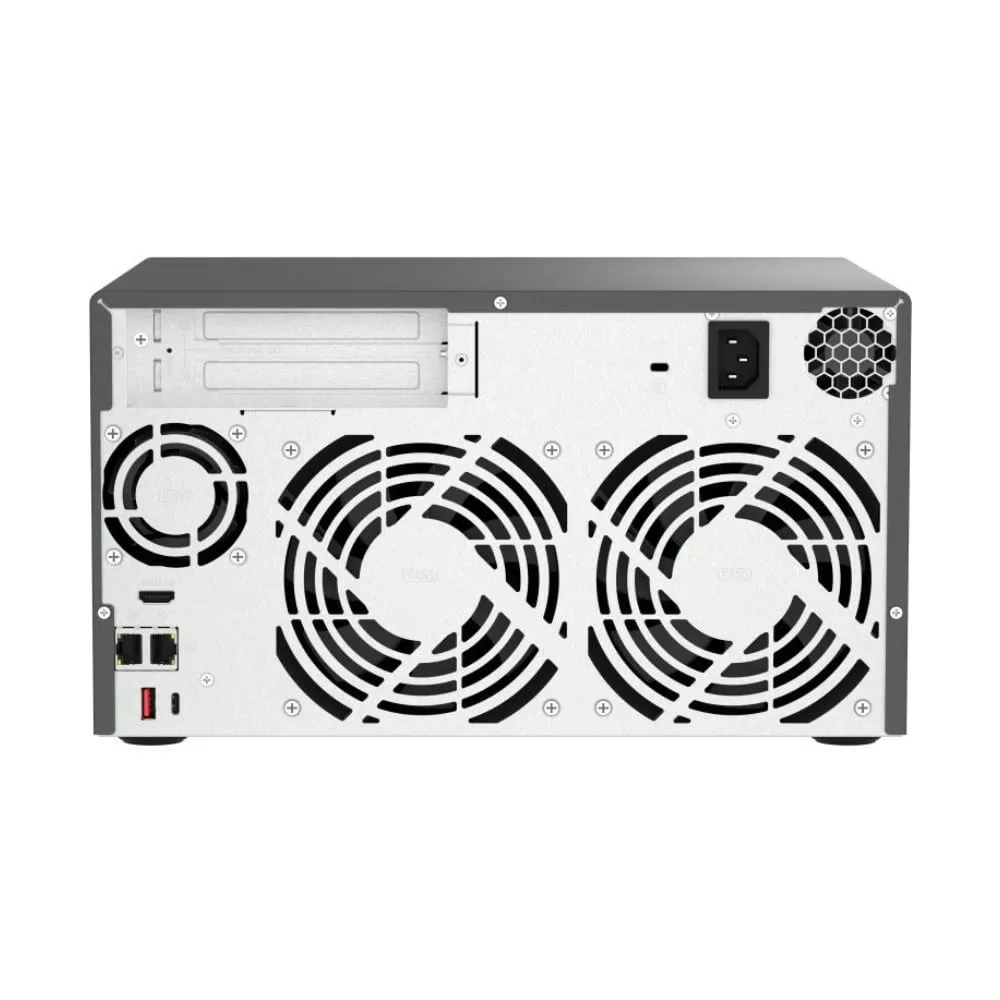 Zdjęcie produktu Serwer NAS QNAP Tower TVS-H874-I7-28K - Tower/Intel Core i7-12700E/32 GB RAM/54 TB/4 TB cache/8 wnęk/2 x M.2/3 lata Carry-in