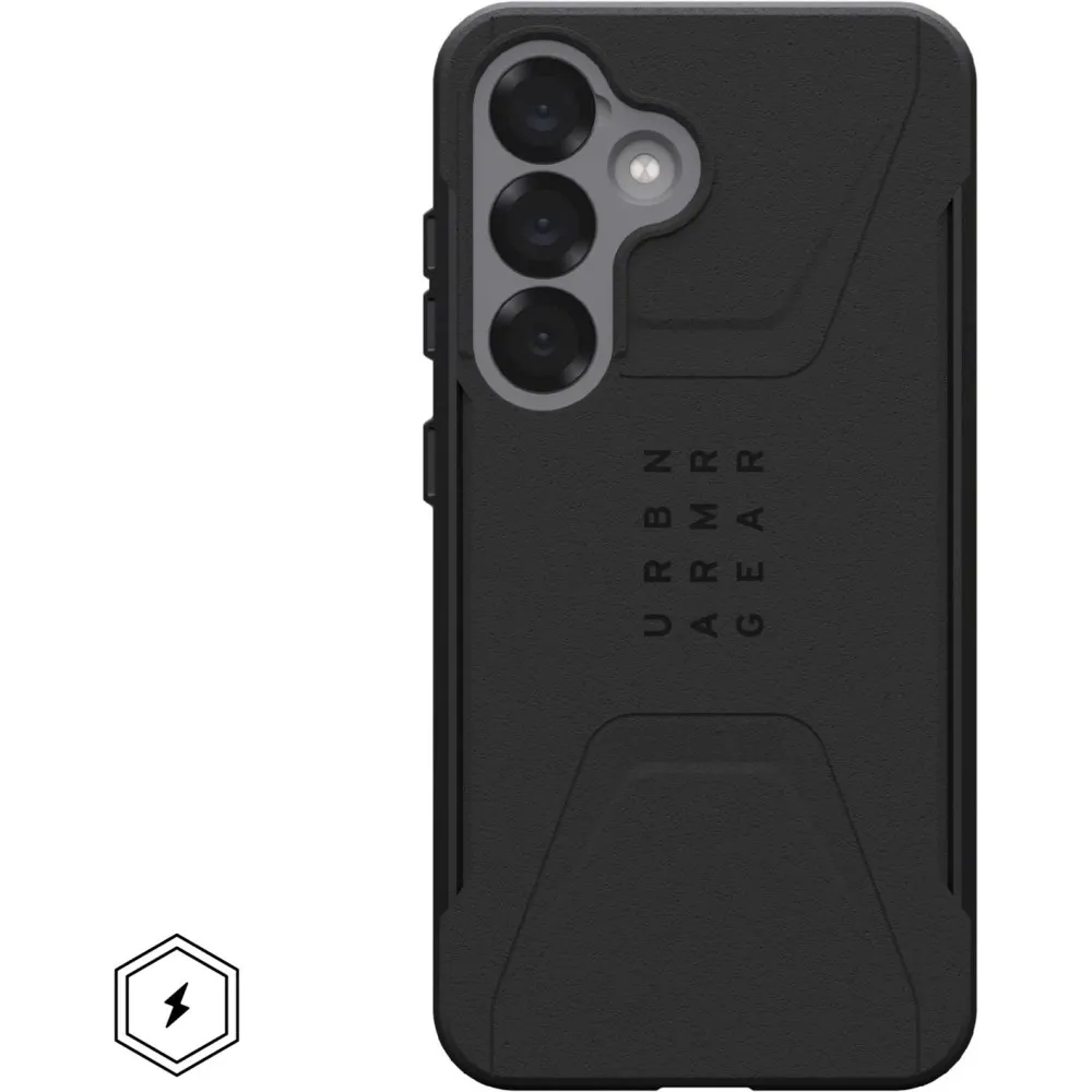 Etui ochronne na smartfon UAG Civilian Pro do Galaxy S25 214475114040, Czarne | Sklep ITnes.pl, IT for BUSINESS