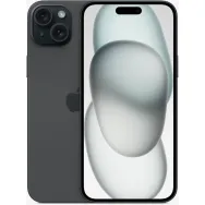 Smartfon Apple iPhone 15 Plus MU0Y3PX/A, A16 Bionic, 6,7" 2796x1290, 128GB, 6GB, 5G, Czarny, Aparat 48+12Mpix, iOS, 1 rok Carry-