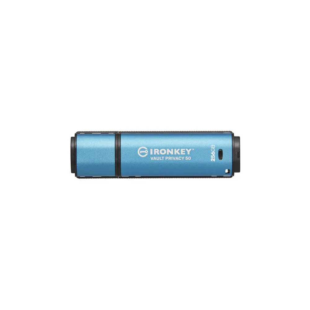 Pendrive Kingston IronKey Vault Privacy 50 256 GB USB 3.2 Gen 1 - Niebieski - IKVP50/256GB | Sklep ITnes.pl - IT for BUSINESS Pendrive Kingston IronKey Vault Privacy 50 256 GB USB 3.2 Gen 1 - Niebieski - IKVP50/256GB | Sklep ITnes.pl - IT for BUSINESS